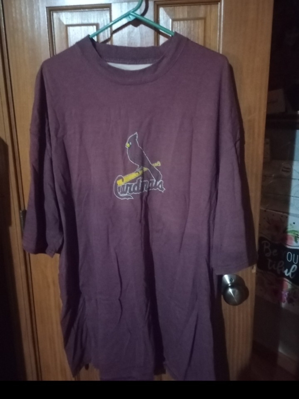 MLB Maroon Cardinals Short-Sleeve Graphic Tee